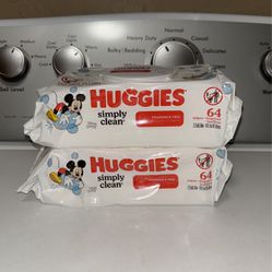 Huggies Wipes $4.25 For Both / Have Multiple Sets