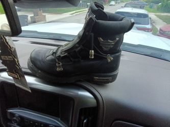Harley Davidson zip up boots