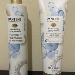 Pantene Nutrient Blends Shampoo & Conditioner~Nourishing Hair Protect