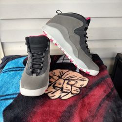 Jordan 10 GS Dark Smoke Grey size 8.5Y