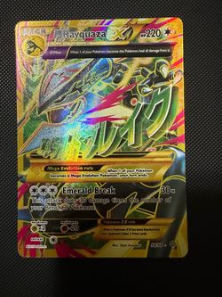 M RAYQUAZA EX #98 (ancient origins) Pokemon card