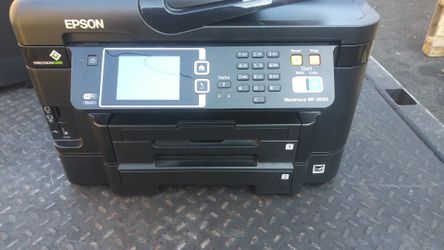 Epson printer new model number wf-3640 fax matchine