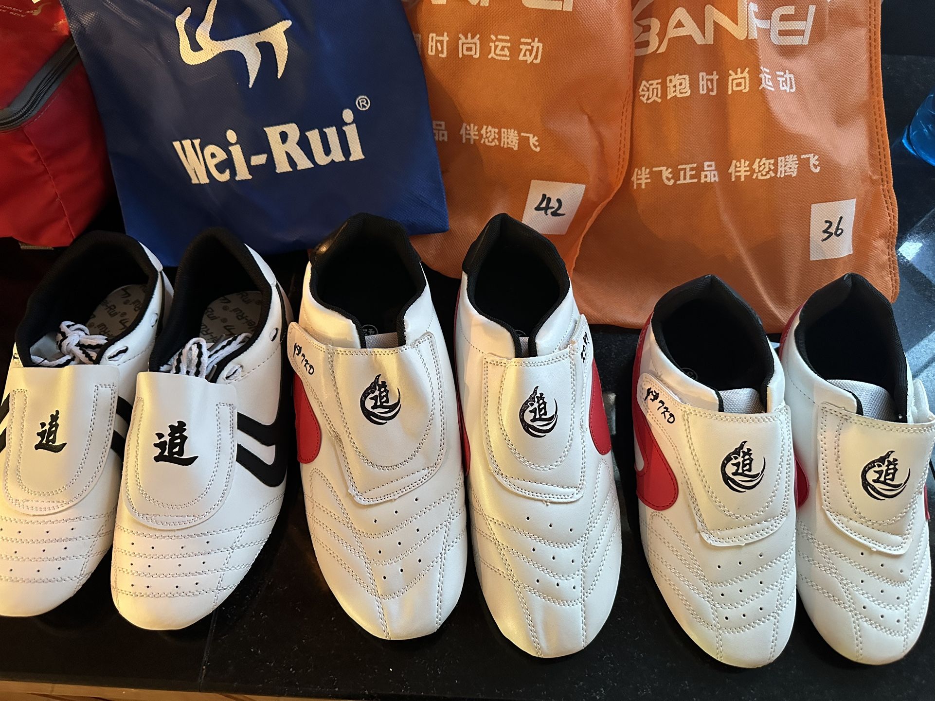Brand New Tae Kwon Do Shoes Size 36, 37, And 42