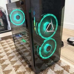 CLX Gaming Desktop RTX 4060, Ryzen 5 5500 & 27in Acer Monitor