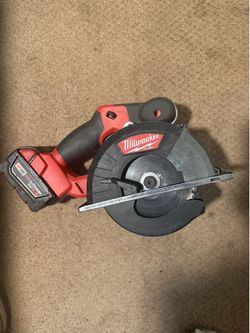 Milwaukee m18 metal cut off saw with 5.0