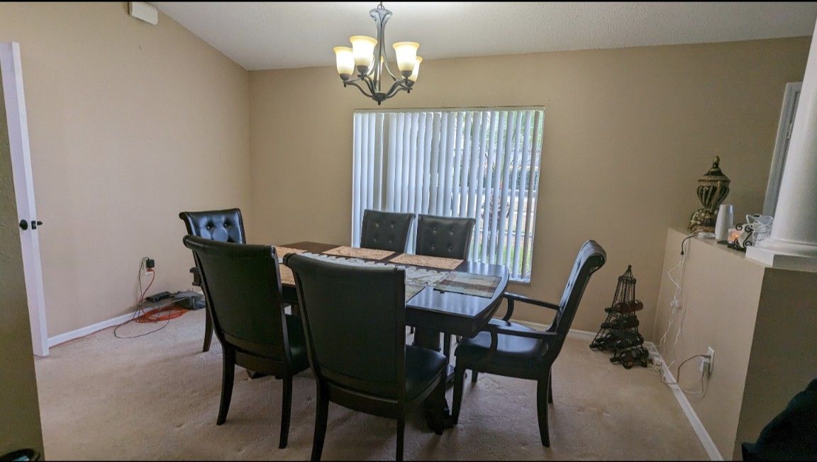 6 Chair Dining Room Table Set for Sale in Spring Hill, FL OfferUp