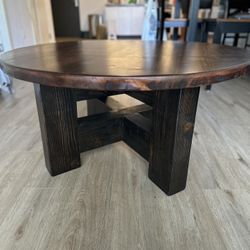 Handmade Wood Coffee Table 