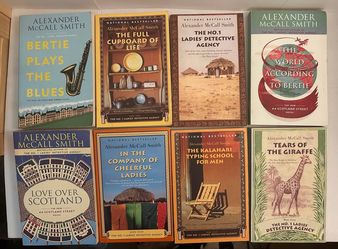 Alexander McCall Smith Lot of 8 – Ladies Detective