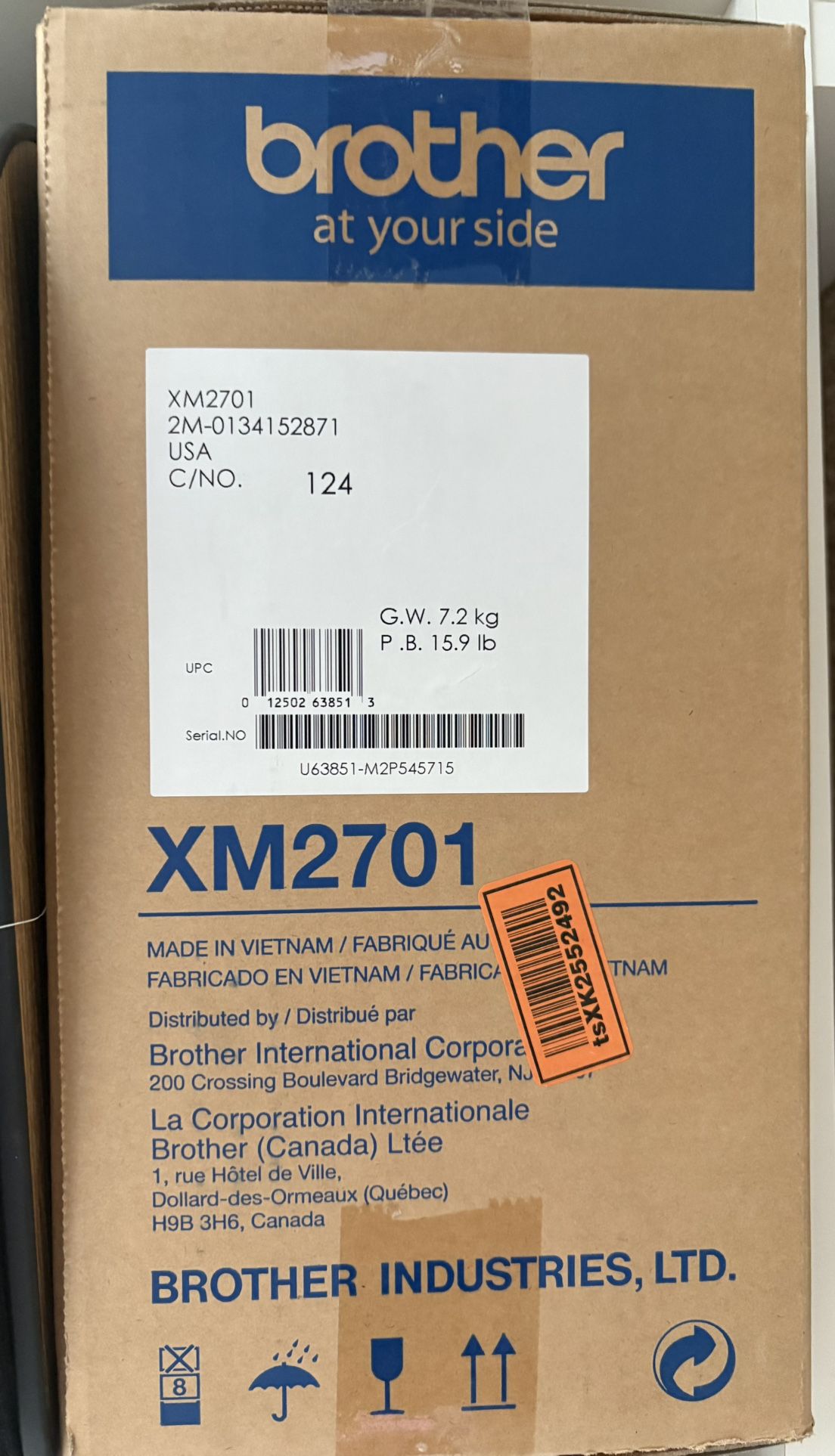 Sewing machine,Brand New, Unopened Box