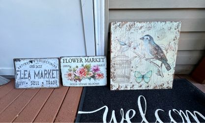 Garden signs