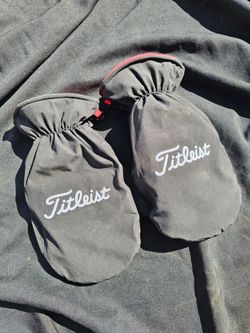 Golf Titleist  hand warmer gloves mittens mens