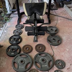Complete Weight Bench set 