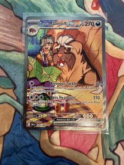 Arven’s Mabosstiff EX Pokemon Destined Rivals