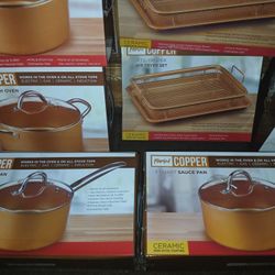 SUPER SALE Copper Cookware Cook Set