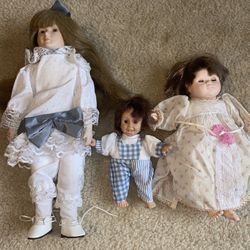 Vintage Uneeda girl doll, 