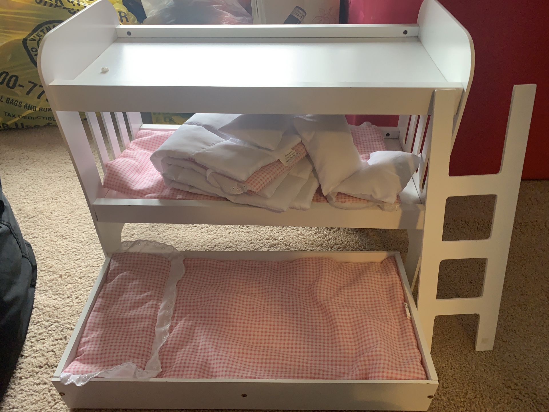 American Girl crib, bunk bed,salon chair and more!