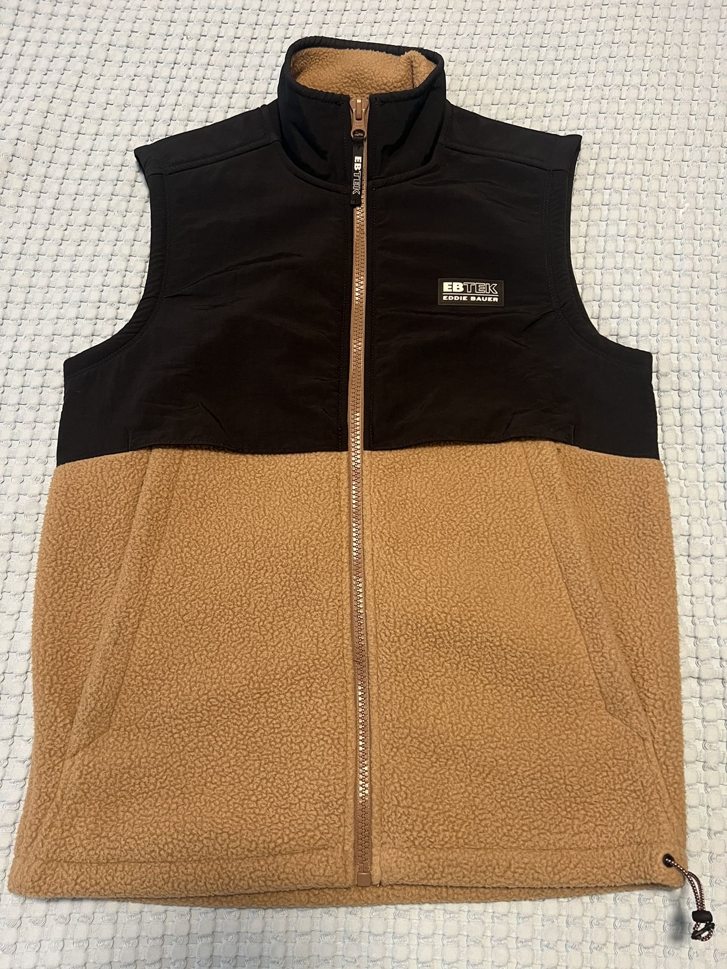 Eddie Bauer EBtek Fleece Vest mens size small