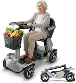 🔥 Folding Mobility Scooter for Seniors & Adults – 500W Motor, 35-Mile Range, Only $599!  Amazon sells it for $799 — pick up brand new from our wareho