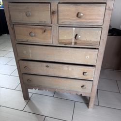 Wood dresser 