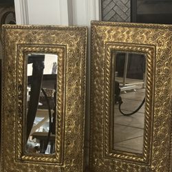 End Table And Mirrors 