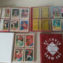 ST. LOUIS CARDINALS BASEBALL CARDS SETS READ DETAILS