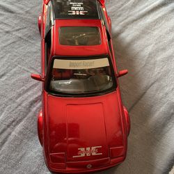 Jada Import Racer Nissan 240sx 1:24 Diecast Candy Red Pearl