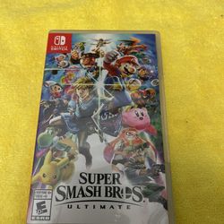 Nintendo Switch Super Smash Bros Ultimate 