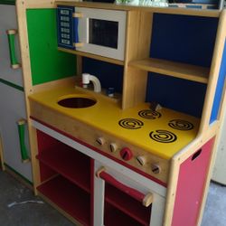 💟💟 Cocina Grande 😉 De Madera 🌈 Pará Niña 💥