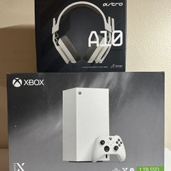 Xbox Series X (digital) 1TB, Astro A10 Headset