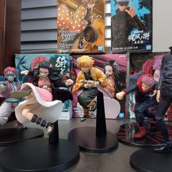 5 Anime Figures | Demon Slayers & Jujutsu Kaisen