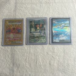 Pokémon Cards, Alteria Ex, Charizard Promo, Charizard Hyper Rare