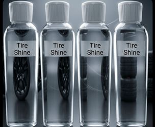 Professional Tire Shine 4-Pack – High-Gloss Finish