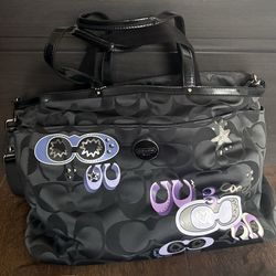 Coach Diaper or Computer Bag
