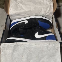 Air Jordan 1 low black game royal
