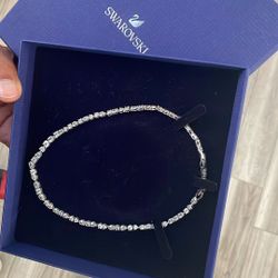 Swarovski Crystal Tennis Necklace – Original Box Included