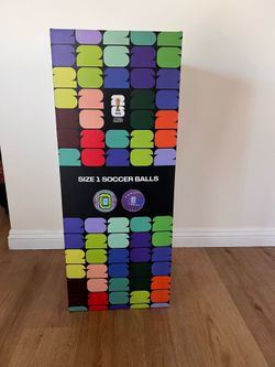 35” tall Cardboard FIFA Merch Box