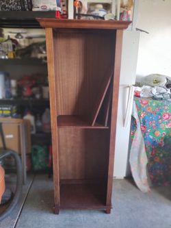 Wooden shelf