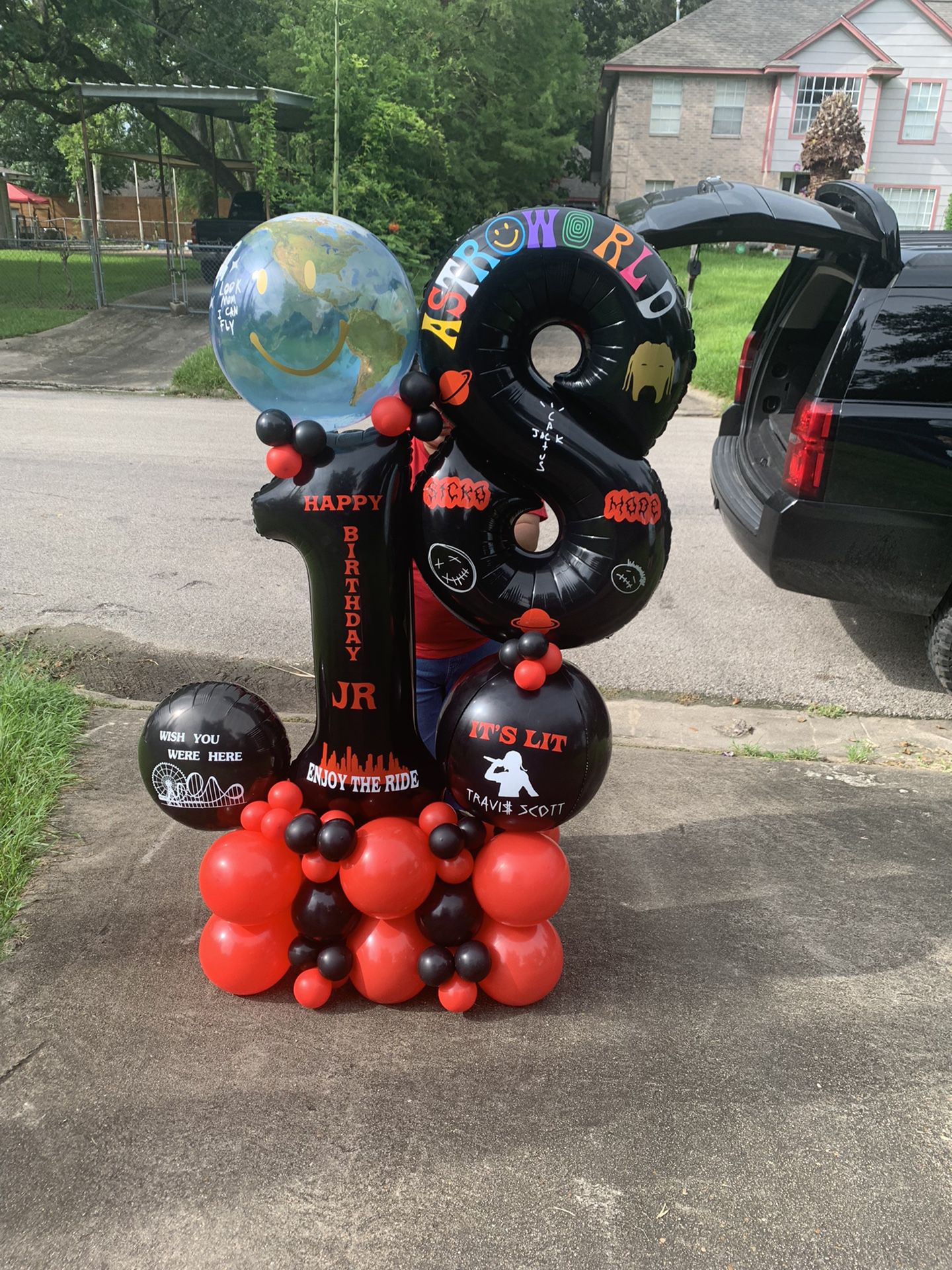 Travis Scott Birthday Balloon 150$