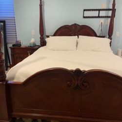 bed frame and matress 