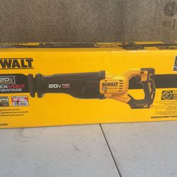 20V MAX  Lithium Lon Cordaless Brushlees Reciprocating Saw With Flexvolt 