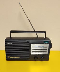 Sony FM/AM/TV/WEATHER , 4 Band RADIO, ICF 34
 Great Condition 