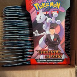 Pokémon Destined Rivals S&V 20 sleeved booster packs
