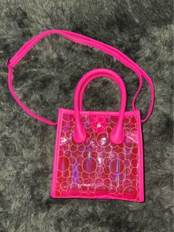 Mini Jelly Crossbody Pink Bag (USED)