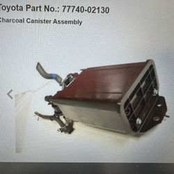 Genuine Toyota Charcoal Canister Assembly 77(contact info removed)0 