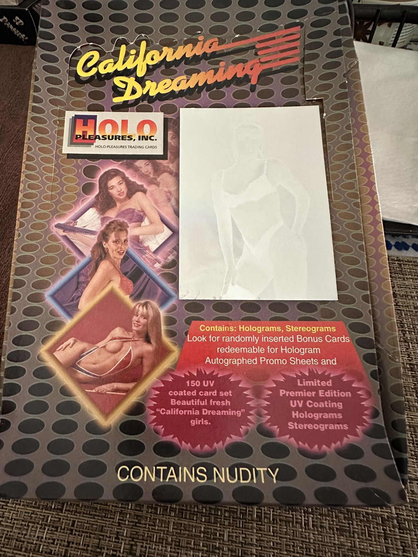 California Dreaming Adult Cards Unopened Packs Opened Box