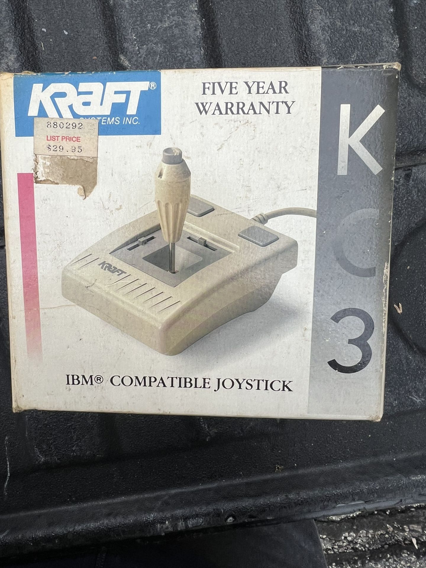 Kraft KC3 Precision Joystick Apple / IBM Compatible Original Box