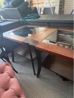 Entry Table and Matching End Tables