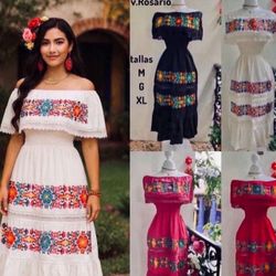 Hermosos Vestidos Méxicanos - Beautiful Mexican Dress - ✨Prices Vary - Precios Varian✨