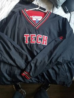 Retro Texas Tech windbreaker