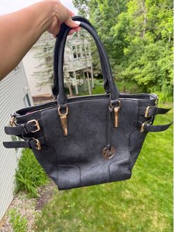 Michael Amelia Top Zip Tote Bag